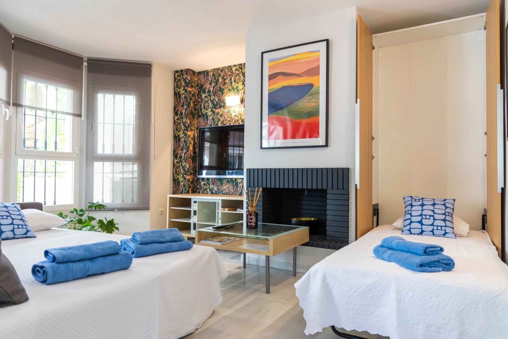 Ab Properties - Design Penthouse Marbella - Puerto Banus - Golden Mile - Pool And Tropical Garden View Bagian luar foto